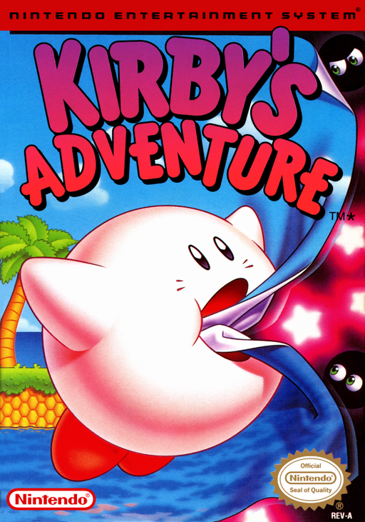 Kirby's Adventure (USA) (Rev 1) box art